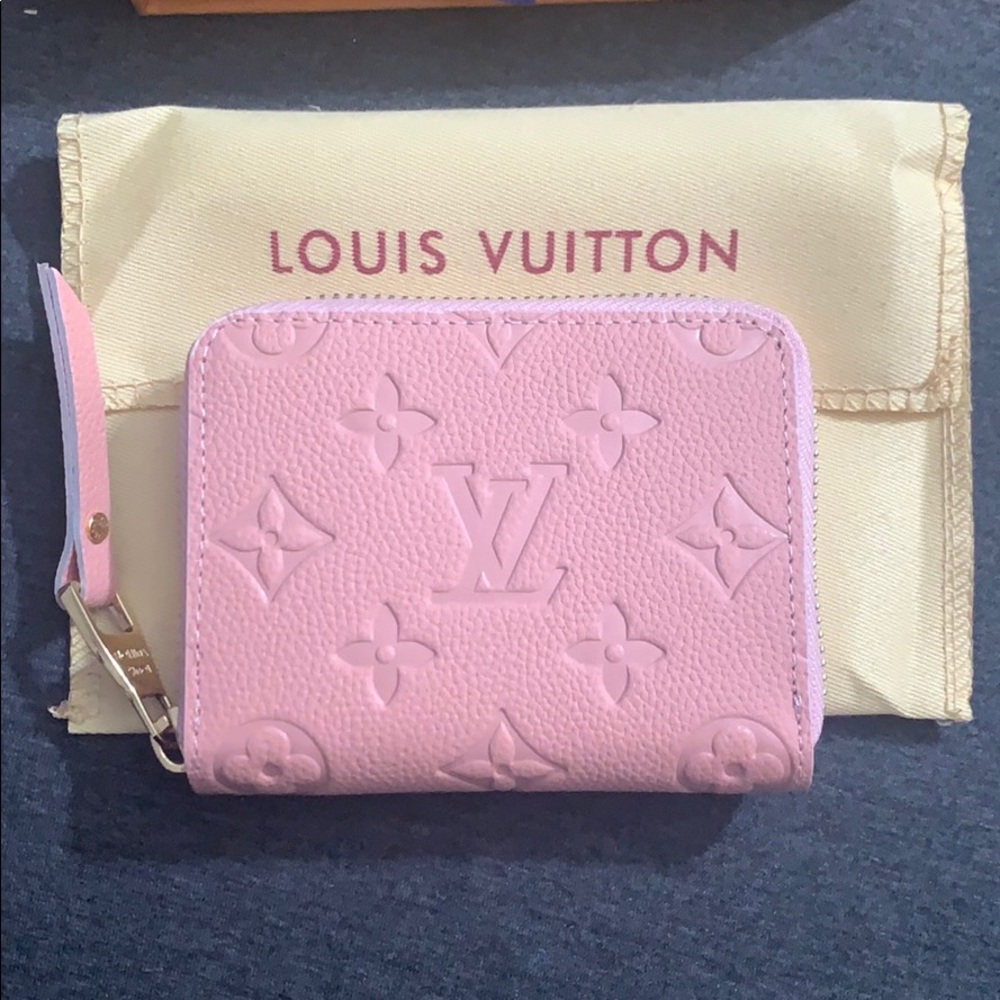 Louis Vuitton wallet light pink brand new